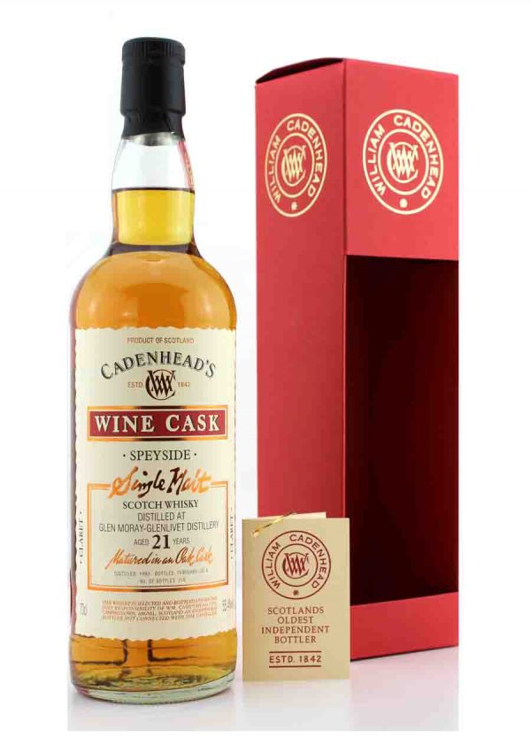 Cadenhead's-Glen Moray-Glenlivet 21 Year Old-F-900x1250-Malt Whisky Agency