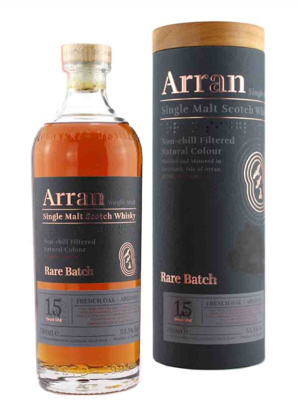 Arran 15 Year Old French Oak Argone 53.5%-F-900 x1250-Malt Whisky Agency