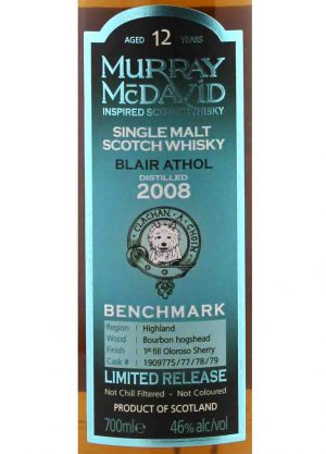 Murray McDavid-Blair Athol-Benchmark 12 Year Old 46%-L-900x1250-Malt Whisky Agency