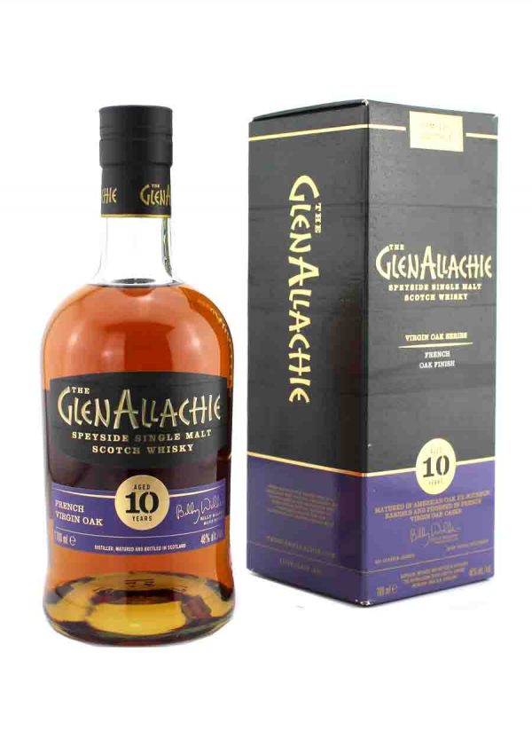 GlenAllachie 10 Year Old-Virgin Oak Series-French Oak-48%-F-900x1250-Malt Whisky Agency